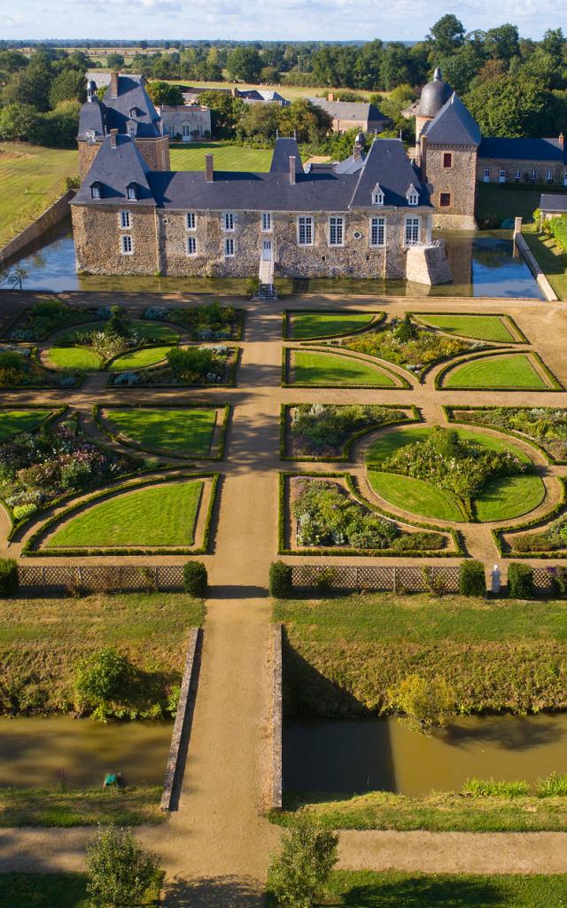 Château des Arcis - Vue parc