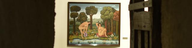 Tableau de Josip Generalic -Les Baigneuses