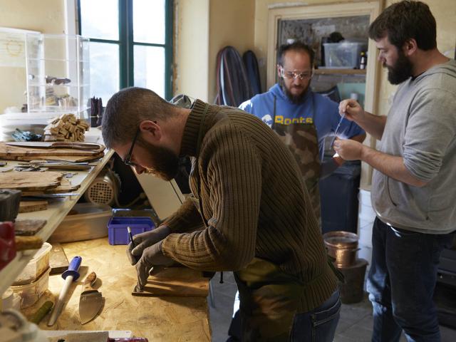 Stage Fabriquer son Couteau Coutellerie du Maine Anjou - tracer