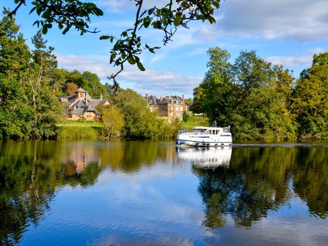 Bord De La Mayenne Sud Mayenne Houssay