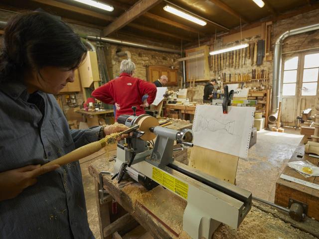 Stage tournage sur bois - Atelier de l'Abbaye