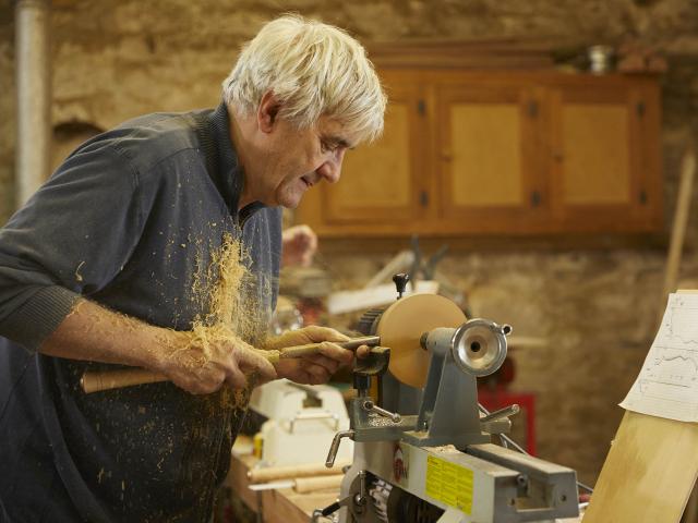 Stage tournage sur bois - Atelier de l'Abbaye - tour à bois