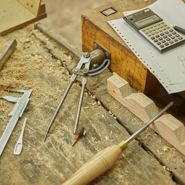 Atelier de l'Abbaye - Stage tournage sur bois - outils