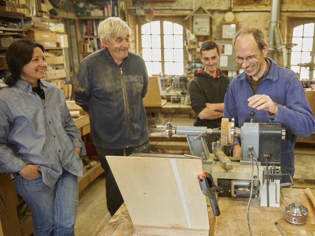 Atelier de l'abbaye - Stage Tournage sur bois