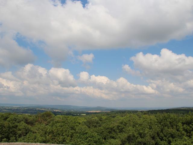 Vue du belvédère - Mont des Avaloirs