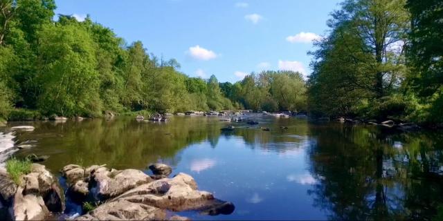 La rivière la Mayenne