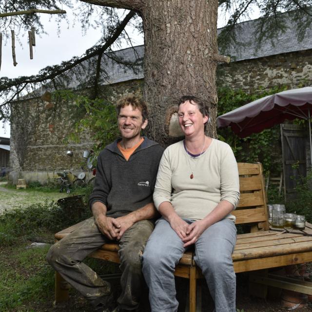 Ferme Arc en Ciel - Willem et Marieke de Kam - Bazougers