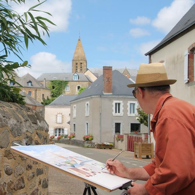 Journées des Peintres dans la rue - Parné sur Roc