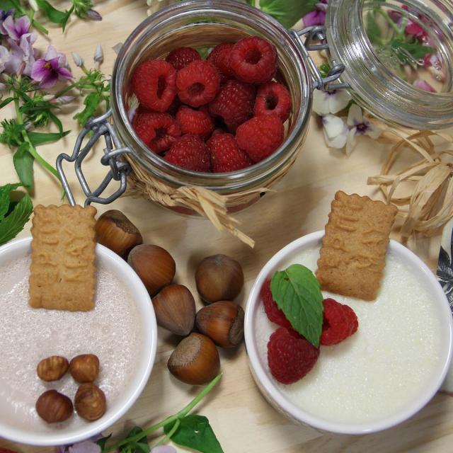 Creme Biscuit Framboise Atelier Cuisine Saveur Et Bien Etre Fourchette Academie