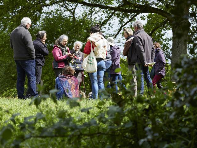 A la rencontre des plantes - chemin des coevrons