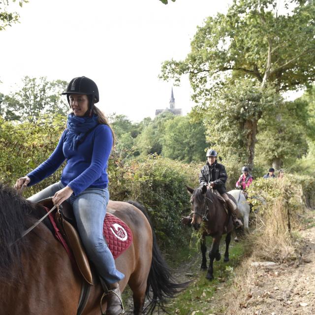 Randonnee à Cheval à la Ferme du chemin à Madré