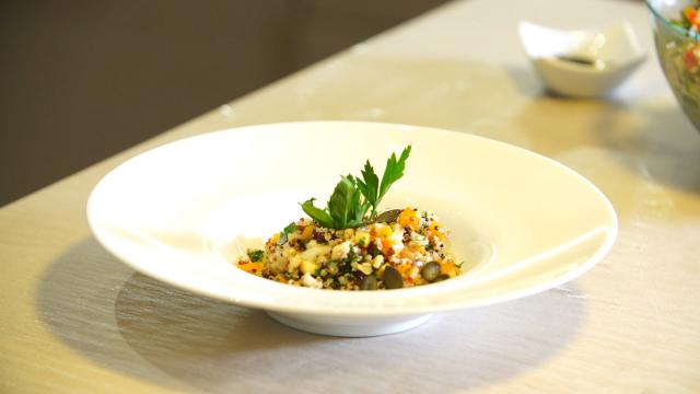 Taboulé de quinoa aux saveurs automnales - Fourchette Académie