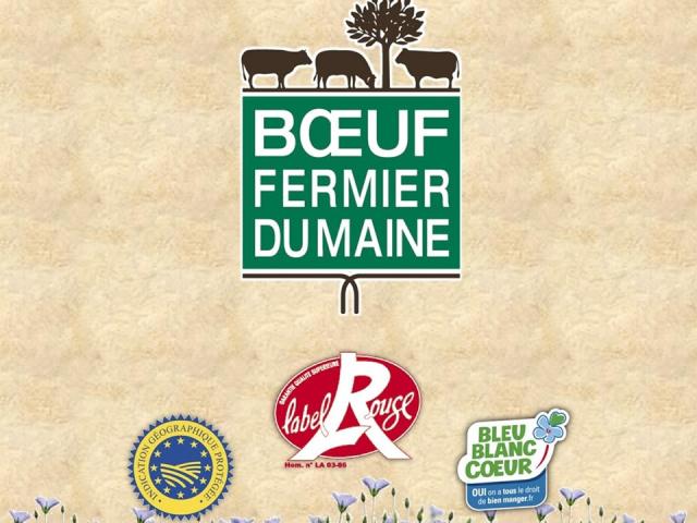 Logos - Le Boeuf fermier du Maine