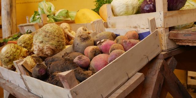 Marché en Haute Mayenne