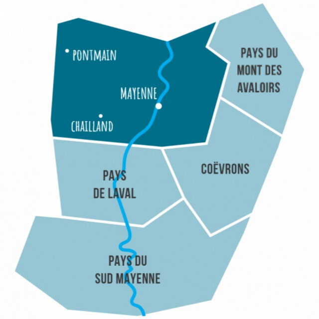 Carte Haute Mayenne