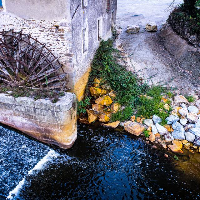 Moulin drone la Mayenne Rivières de l'ouest