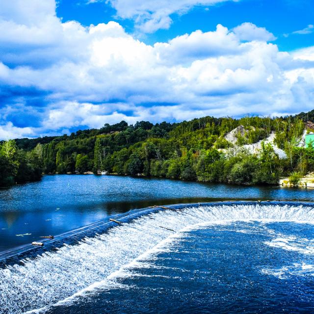 Rivière la Mayenne Drône