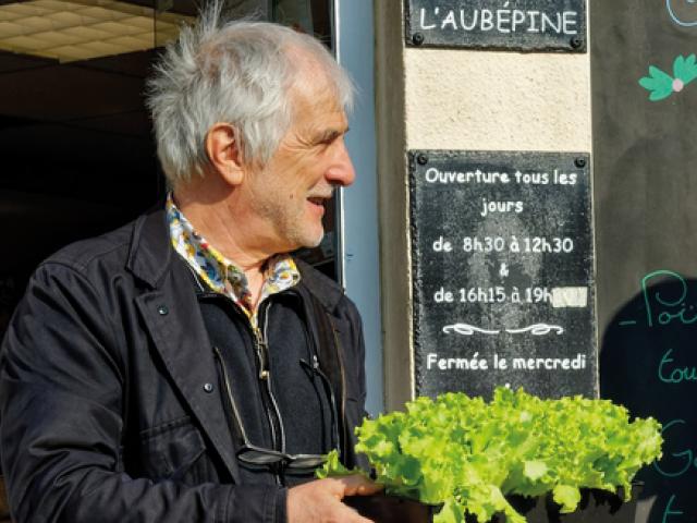 Portrait Philippe Boissel - épicerie Aubépine - Mayenne