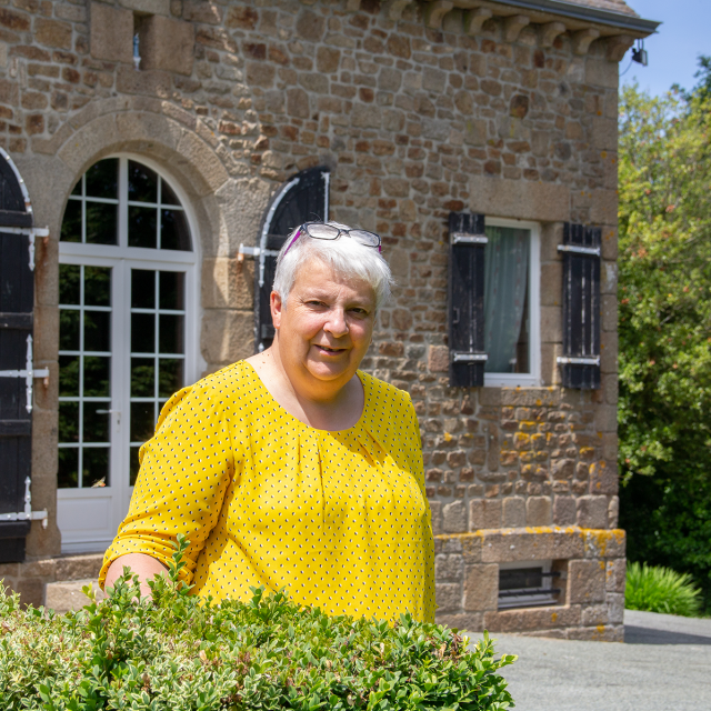 Joëlle Trécan Gîte Logis De Launay à St Ellier Du Maine Carré @mayenne Tourisme