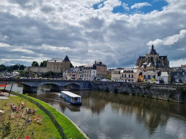 Bateau promenade La Meduana à Mayenne