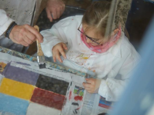 Cours de peinture chez Art Pein'tube