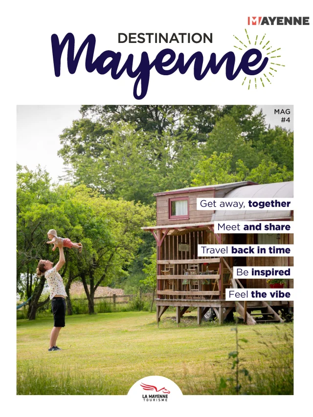 Couv Mayennetourisme Magazine 2024 Anglais