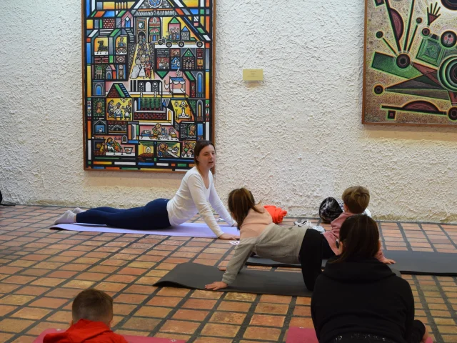 Baby Yoga au musée Tatin